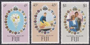 Fiji Sc #442-444 Mint Hinged