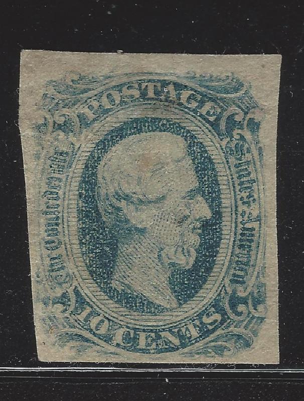 1863-64 CSA Confederate States Scott # 11 Or 12 MH, OG - (BU39)