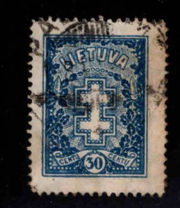 LITHUANIA LIETUVA Scott 293 Used  stamp wmk 109