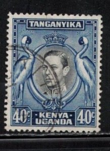 KENYA, UGANDA & TANGANYIKA Scott # 78 Used - KGVI