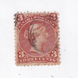 CANADA # 25 FVF-3cts LARGE QUEEN PART 2 RING FACE FREE CANCEL