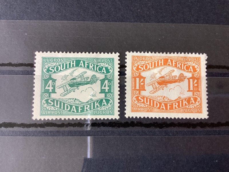 South Africa 1929 Air mounted mint stamps  Ref 57133