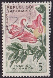 Gabon #158 Used