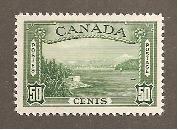 Canada  Scott #244  Mint NH  Scott CV $55.00