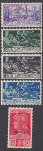 Eritrea 129-133 MNH CV $99.00