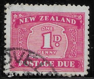 New Zealand J27 used.  Postage Due