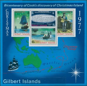 Gilbert Islands 1977 SG59 Christmas MS MNH