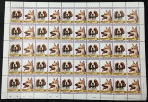 St Vincent Grenadines Dogs Sheets x 8 MNH (400 Stamps) BLK21