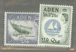 Aden #55A-SG Mint (NH) Single