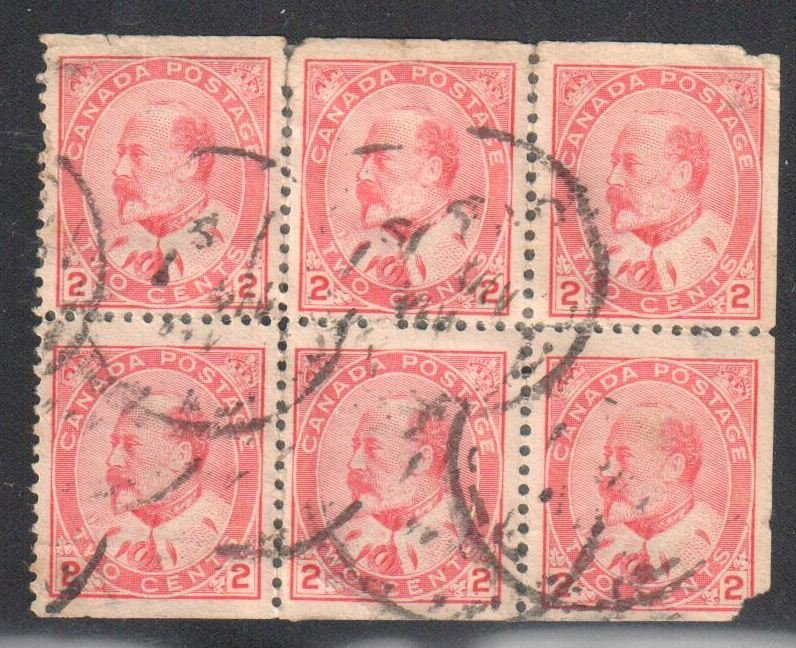 Canada #90b Used complete booklet C$1500.00 +++