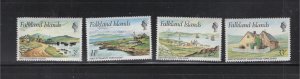 Falkland Islands  #310-13  (1980 Early Settlements set) VFMNH CV $2.30