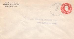 United States South Dakota Esmond 1917 4b-bar  1884-1973  Postal Stationery E...