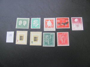 GERMANY 1954-55 MNH LOT (131)