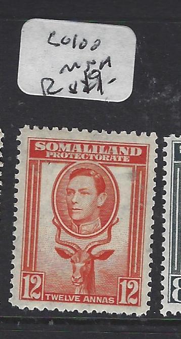 SOMALILAND  (P2407BB)  KGVI 12A  SG  100   MNH