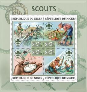 NIGER 2013 SHEET SCOUTS nig13304a