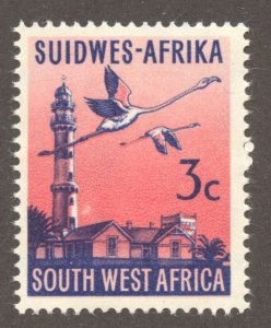 South West Africa Scott 271 MNHOG - 1961 3c Swakopmund Lighthouse - SCV $4.75
