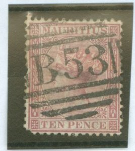 Mauritius #42 Used Single