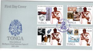 Tonga 1988 Sc 668-71 FDC