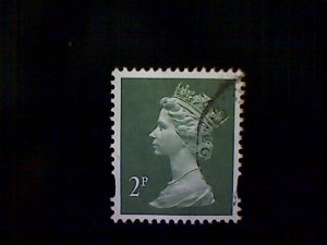 Great Britain, Scott #MH201, used(o), 1995, Machin: Queen Elizabeth II, 2p