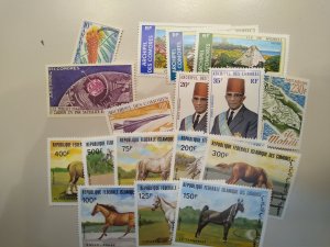 selection Comoros MNH FP: CV $67