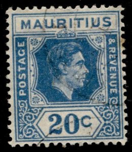 Mauritius #217 KGVI Used CV$0.30