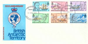 British Antarctic Territory Scott 76-81 Unaddressed.