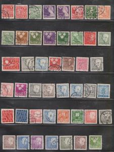 SWEDEN - Stockpage Of Used Issues #3 - Nice Stamps