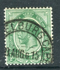 SOUTH AFRICA; Early 1900s GV issue fine used 1/2d. value nice POSTMARK