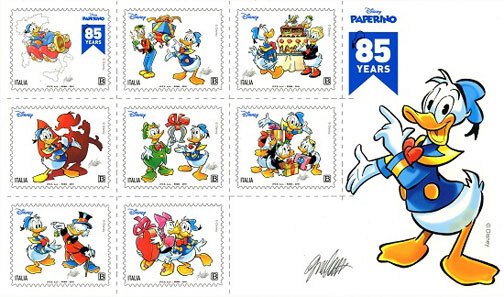 Scott #3613 Donald Duck S/S MNH