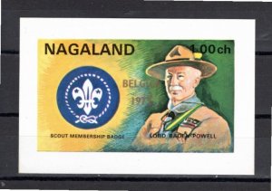 Nagaland (Local Issue) 1971 MNH souvenir sheet GOLD overprint