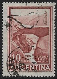 Argentina # 696 - Inca Bridge - used