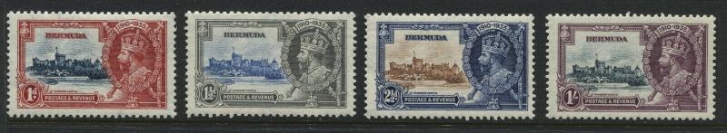 Bermuda KGV 1935 Silver Jubilee set mint o.g.