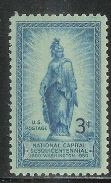 US Cat # 989, National Capital, MNH*-