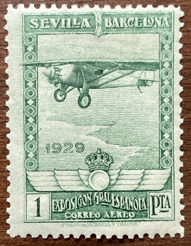 AlexStamps SPAIN #C10 VF Mint