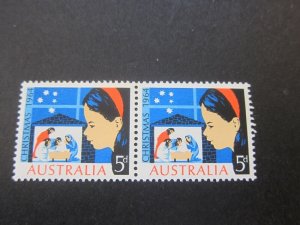 Australia 1964 Sc 384 pair MNH