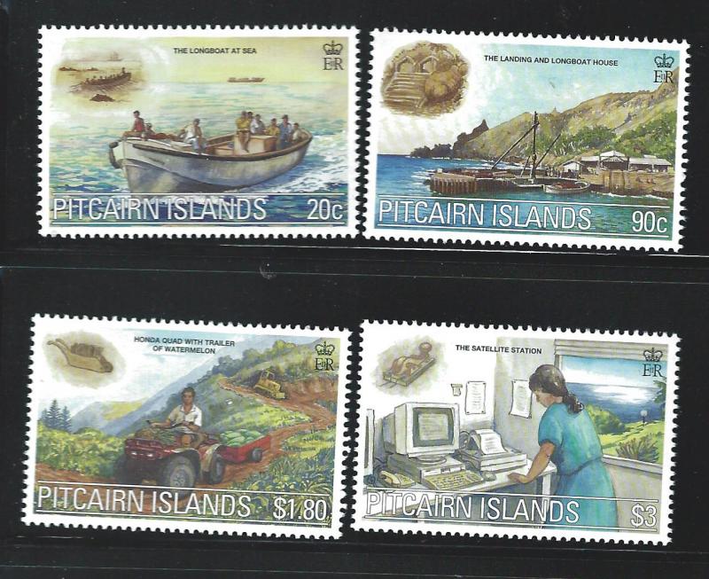 Pitcairn Island   mnh sc 524 - 527