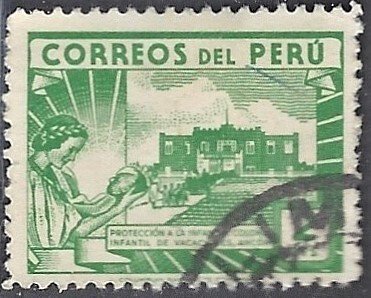 PERU #375, USED , 1938 - PERU073