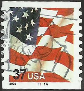 P.N.C. 1111A # 3632 USED FLAG