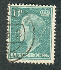 Luxembourg #255 used single