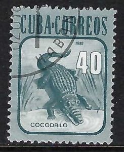 Cuba 2462 VFU FAUNA Z1545-1