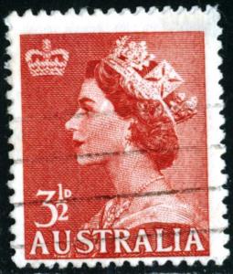 AUSTRALIA #258, USED - 1953 - AUST180