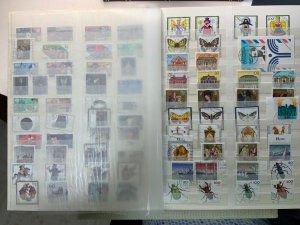 Germany Bundes USED SEMI-POSTALS No duplicates 1953-2013, B331/B1077 SCV $601.00 