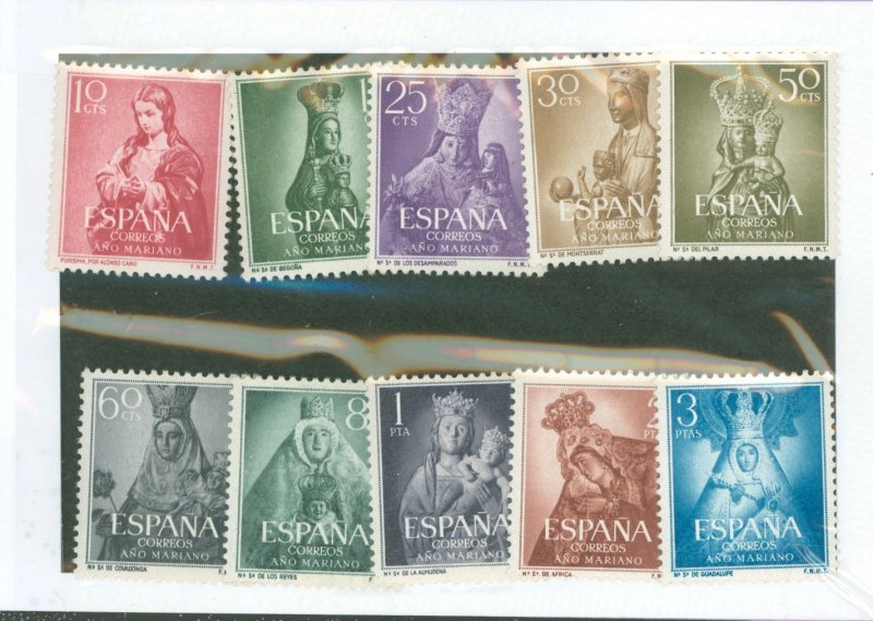 Spain #804-813  Single (Complete Set)