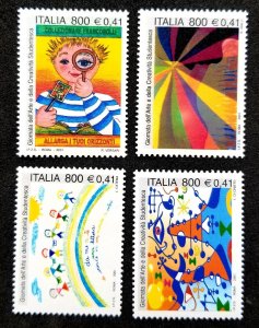 Italy Day Of Art Student Creativity 2001 Hobby Collecting Rainbow (stamp) MNH