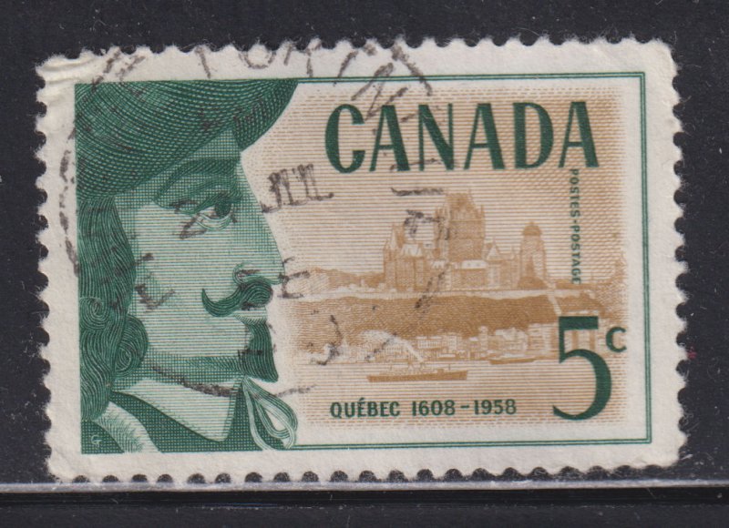 Canada 379 Samuel de Champlain 5¢ 1958