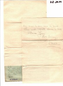 IRAQ WW1 Cover INDIA *FPO 366* Somerset Light Infantry 1919 Soldier Letter MAL25