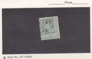 Surinam Scott # 11 Used 25c King William III Stamp Catalogue $25.00 1873