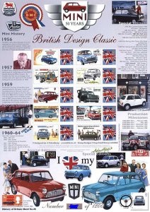 BC-191 History of Britain 28 2009 British Design Classic no. 988 sheet U/M