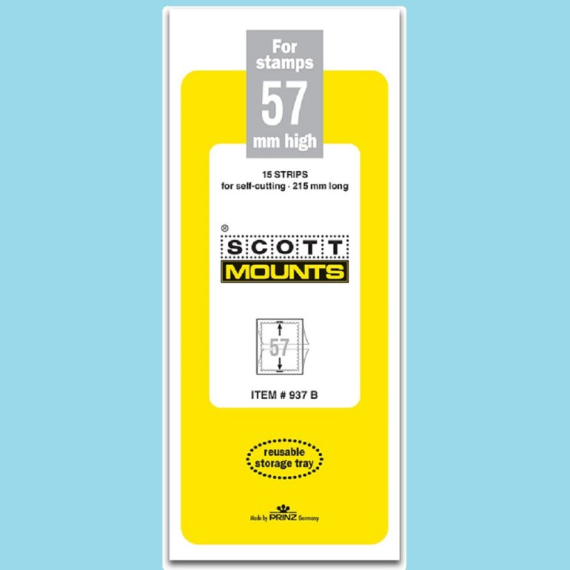 Mount Scotts Black, 57mm strip 215mm, (00937B)*