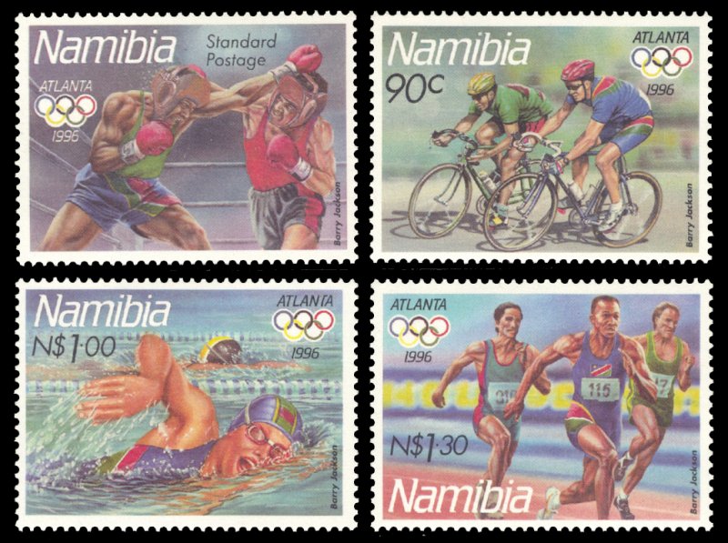 Namibia 1996 Scott #804-807 Mint Never Hinged